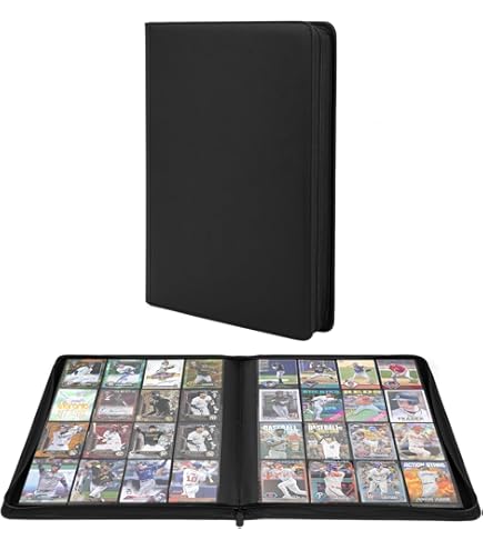 Amazon.com: KUOOKING 1000+ Pockets Trading Card Binder, 16
